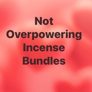 Incense for the home. Different fragrances